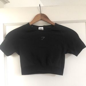 Gymshark Cropped Athletic T-shirt, Size S